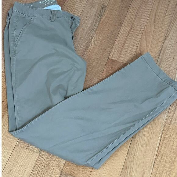 Sonoma Life Style pants,  Size 10, 30" inseam,  Straight Leg Mid Rise - Picture 1 of 7